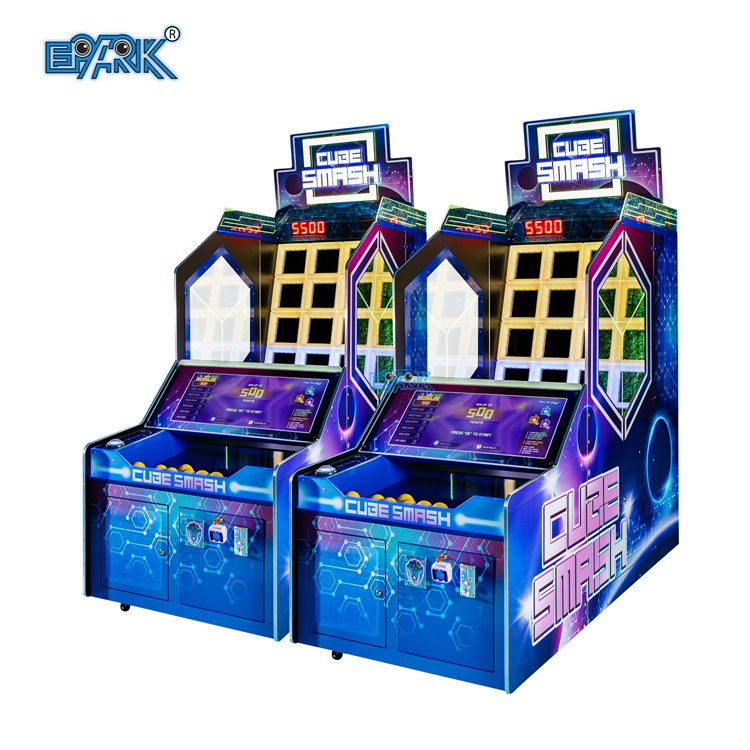 Cube Smash Throwing Ball Game Machine Ticket Redemption Game Machine