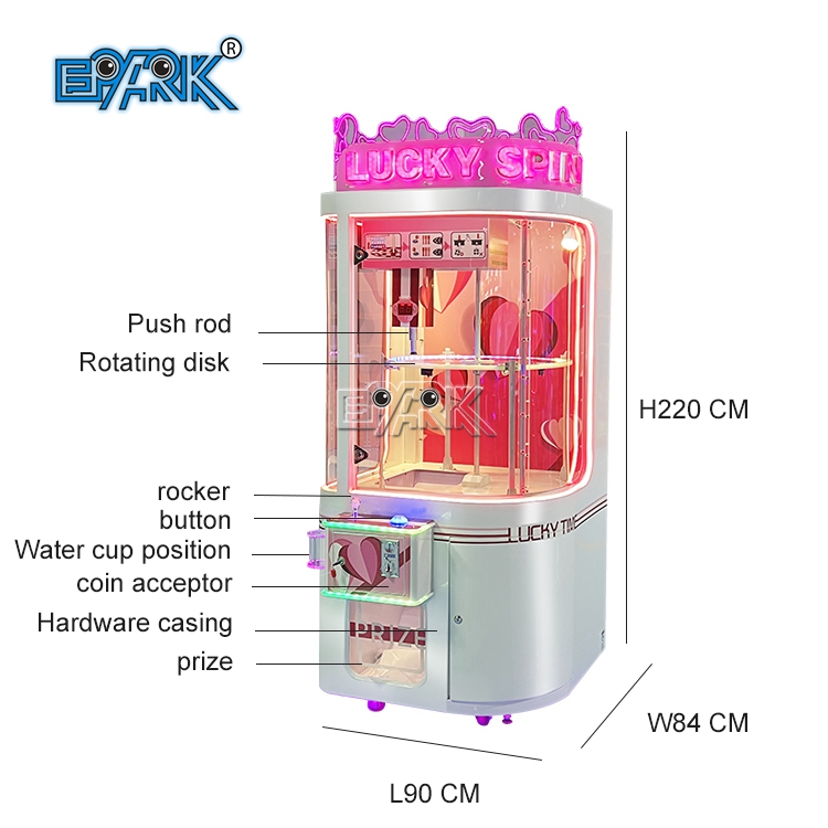 Hot Sell Game Machine Lucky Spin Arcade Game Machine Prijsrollende Geschenkmachine