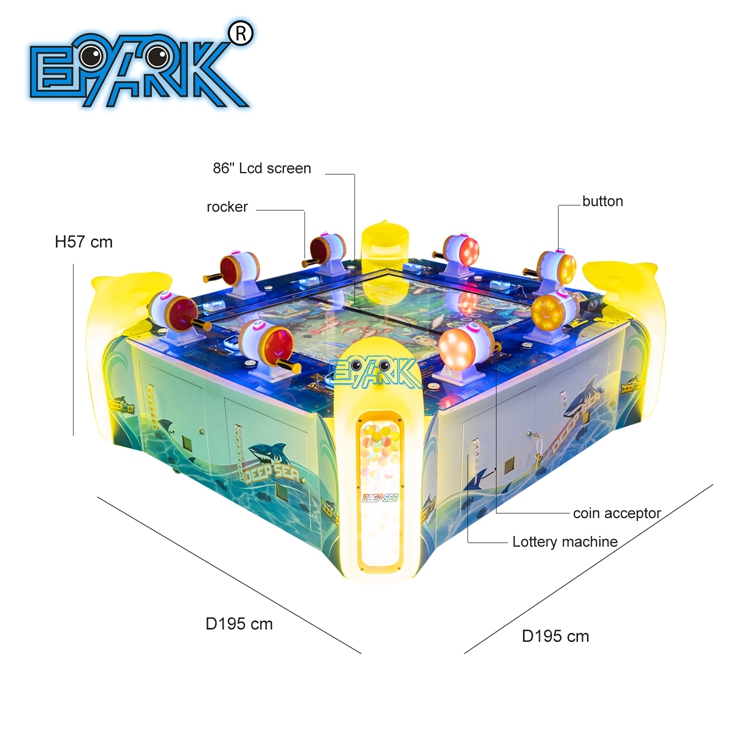Coin Operated Games Fish Hunter Arcade Fishing Game Machine