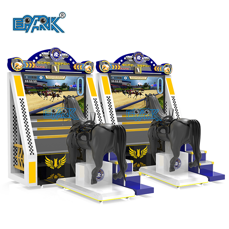 Horse Racing Coin Operated Arcade Machine Carnival Booth Game