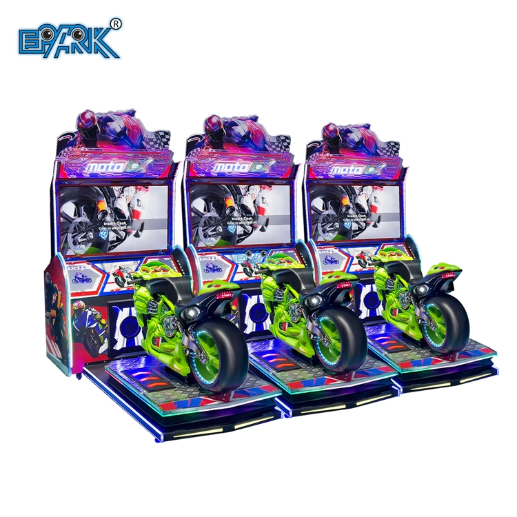 Vnútorná zábava, minciové operované herné automaty simulátor jazdy Dynamic Moto Game Machine