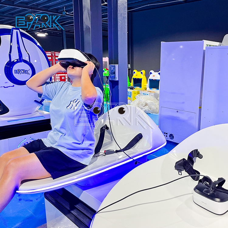 VR Слайд Два Місця Симулятор 9D Віртуальна Реальність Кінотеатр