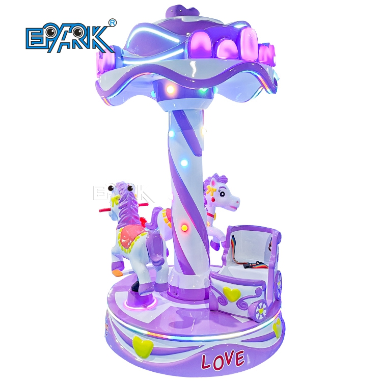 Small Carousel Fairground Rides 3 Seats