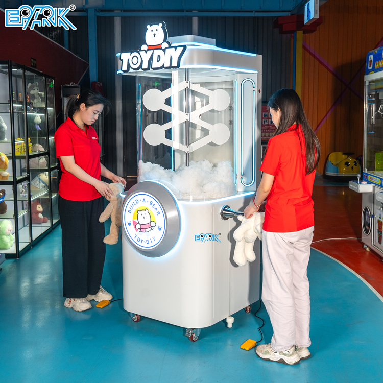 DIY Stuffed Toy Arcade Machine for Malls & Playgrounds