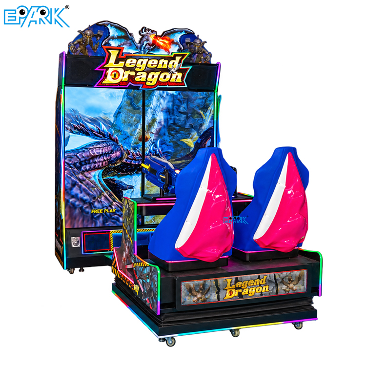 Dragon Themed Arcade Game Machine for Entertainment