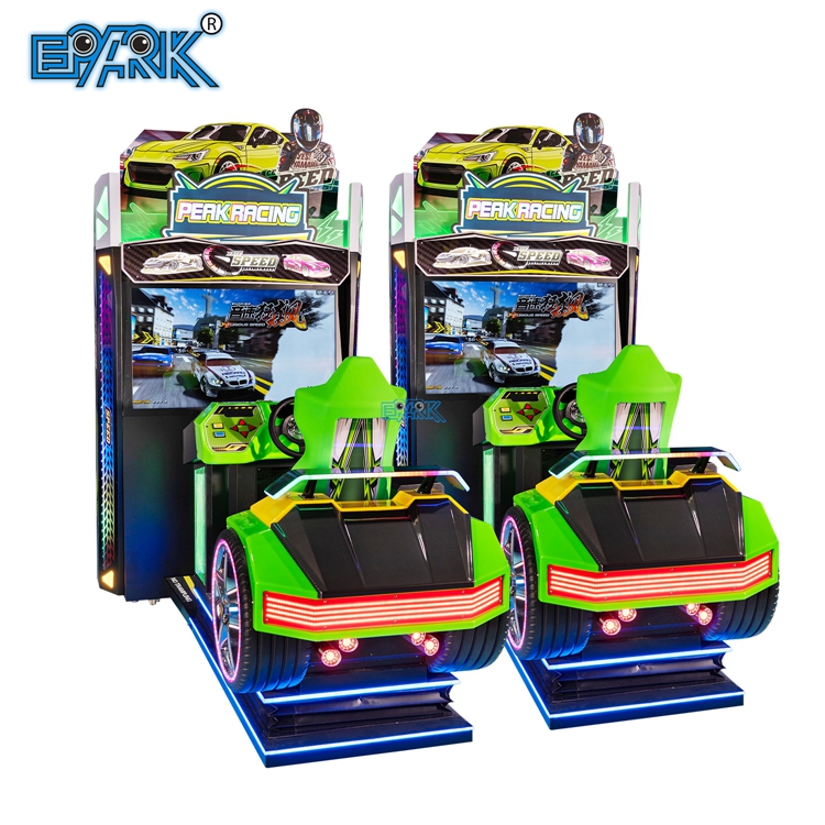 55 HD-Bildschirm Münzspiele Arcade Rennautosimulationsspiel Fahrzeugsimulatorspielmaschine