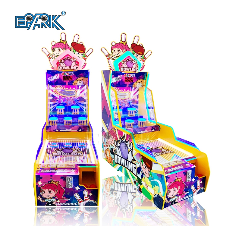 Bowling Lottery Game Machine Redemption Tickets Machine Kids Bowling