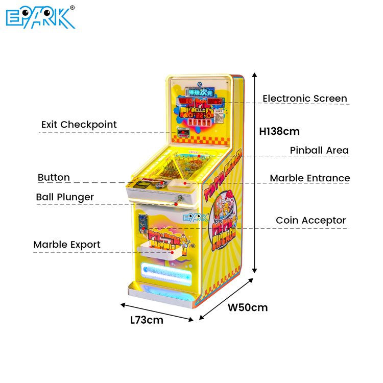 Power Drop Ball Redemption Arcade Game Machine