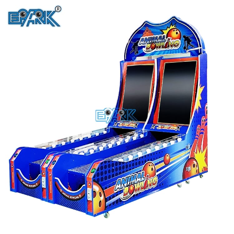 Double Player Animal Bowling Machine Ticket Redemption Game Machine