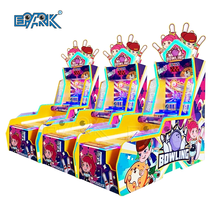 Bowling Lottery Game Machine Redemption Tickets Machine Kids Bowling