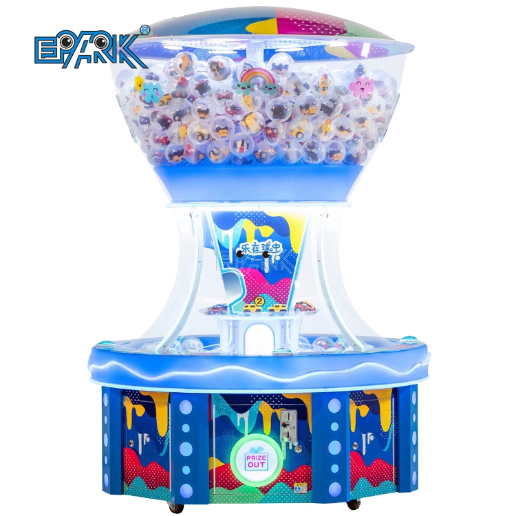 Coin Operated Gift Machine Ball Drop Capsule Vending Game Machine