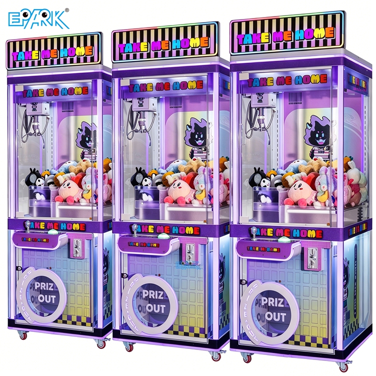 Commercial Plush Toy Claw Machine with LED Lights