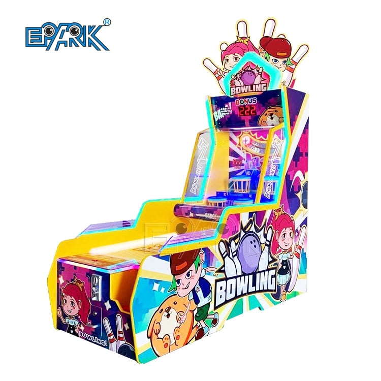 Bowling Lottery Game Machine Redemption Tickets Machine Kids Bowling