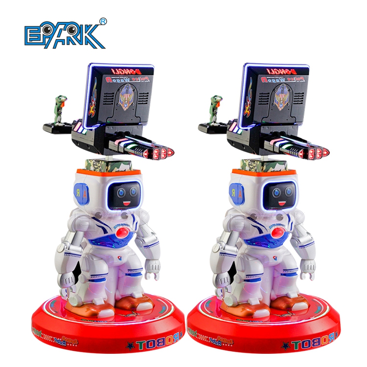 Mincovný operačný arcade inteligentný robotický hračka strelba simulujúca video hry stroj