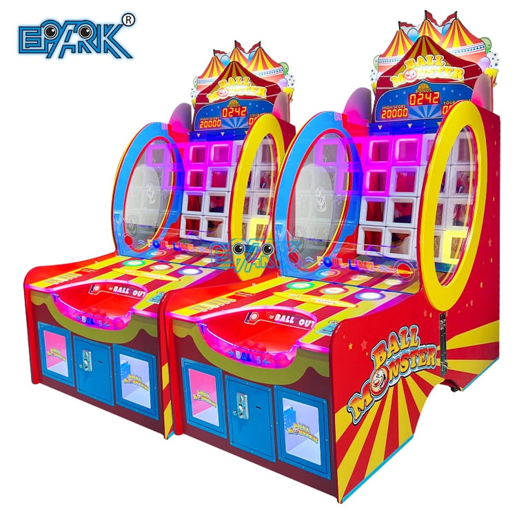 Coin Operated Throwing Ball Ticket Machine