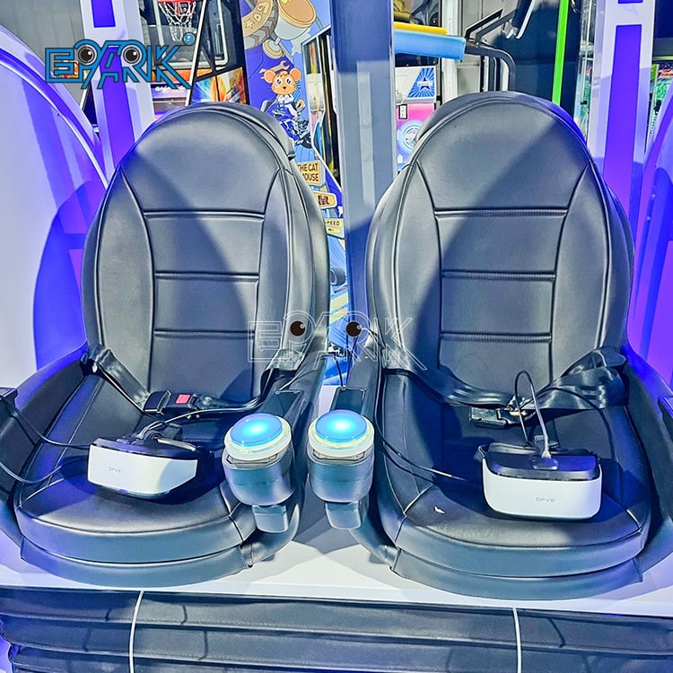 Dynamisk sæde dobbeltspillere 9D VR Egg Cinema VR Simulator