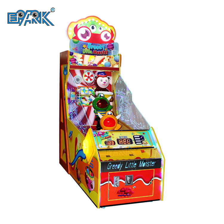 Автомат для выигрыша билетов с детской капсулой для игры в мяч