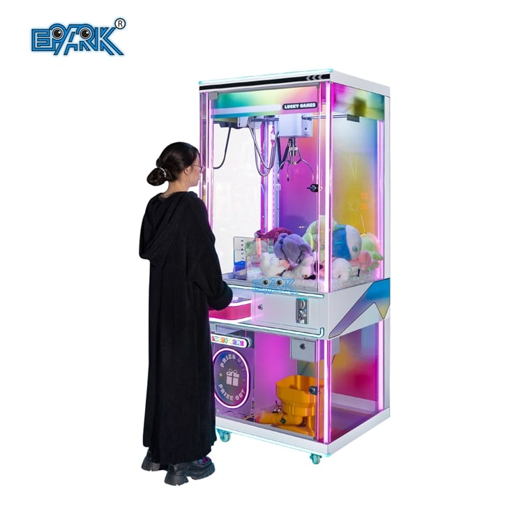 Coin Operated Arcade Doll Machine Claw Crane Grabber Gift Game Machine
