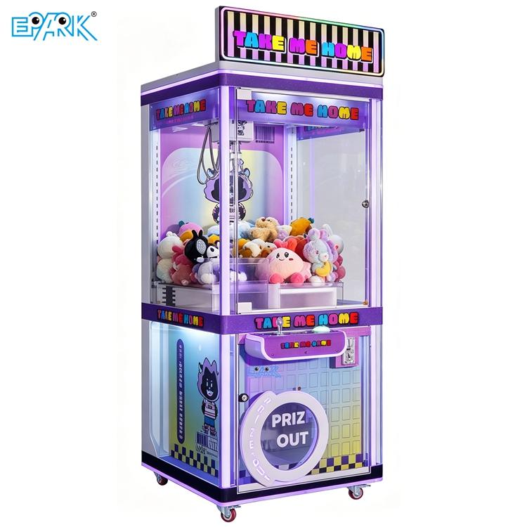 Commercial Plush Toy Claw Machine with LED Lights