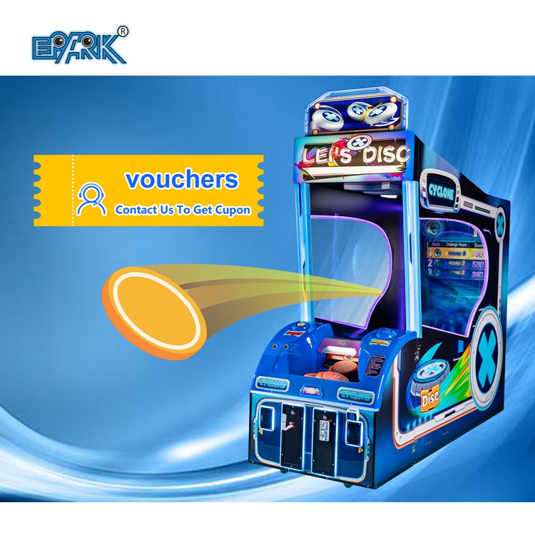 Machine de Jeu de Lancer de Disque à Réclamation de Billets de Loterie