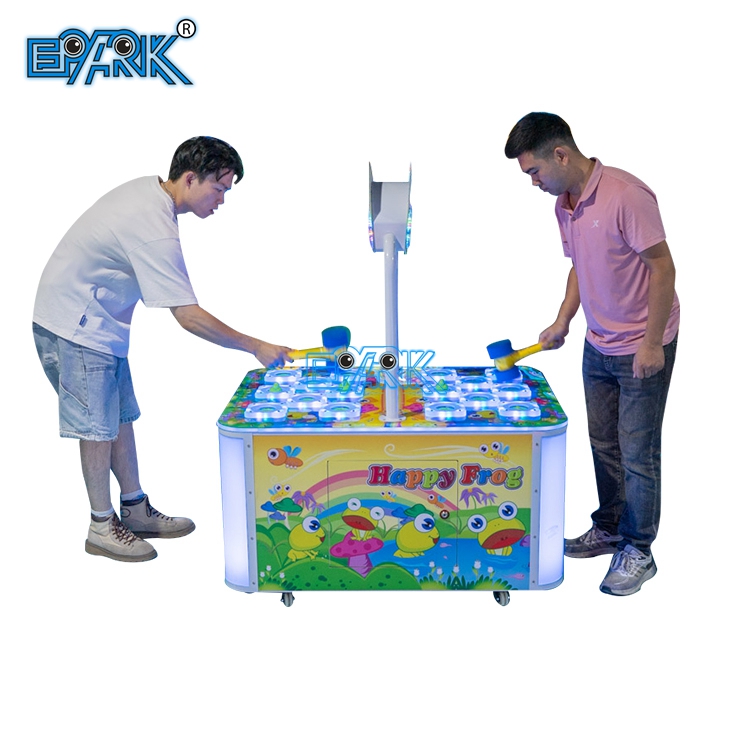 Amusement Machine Hitting Frog Jump Arcade Game Machine