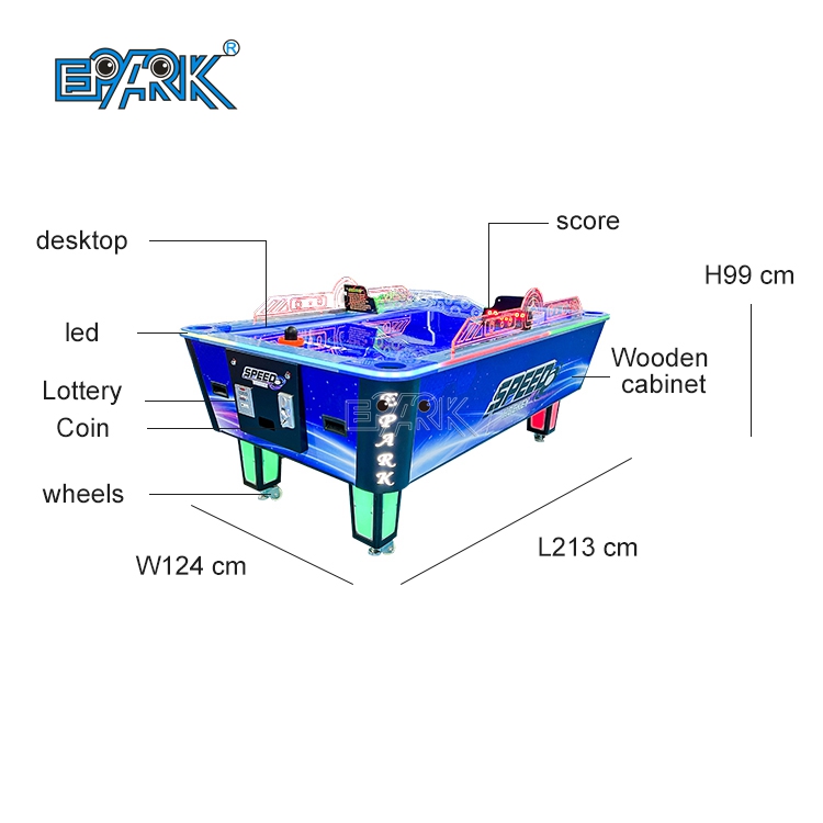 Coin Operated Ticket Redemption Air Hockey Table