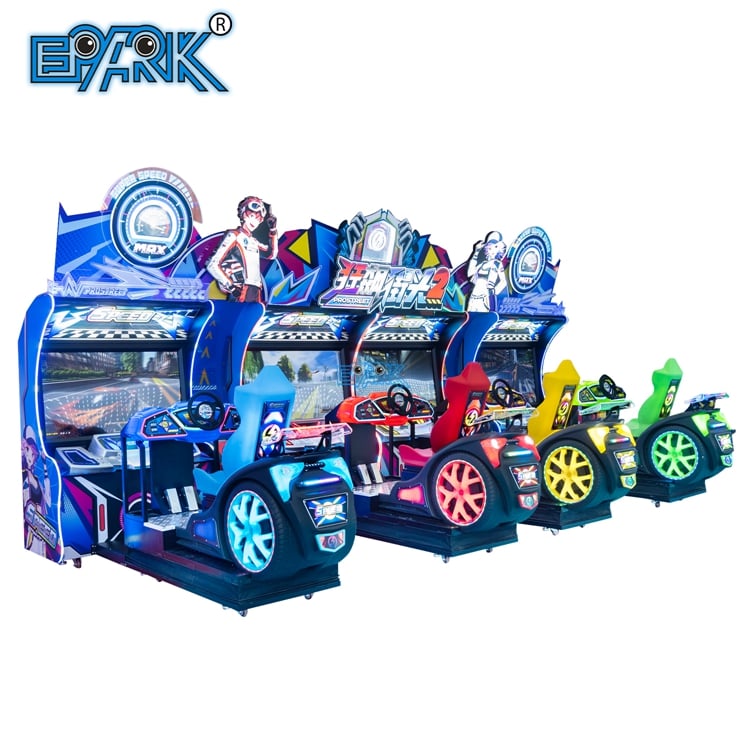 Unterhaltungssimulator Fahrzeug 4 Spieler Münzbetrieben Arcade-Rennsimulation