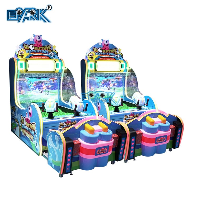 Kids Water Shooting Game Machine Amusement Coin Operated Machine