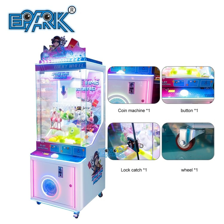 Coin Operated Clamp Prize Game Machine Clip Gift Game Machine