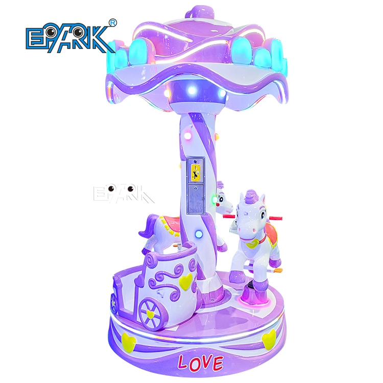 Small Carousel Fairground Rides 3 Seats