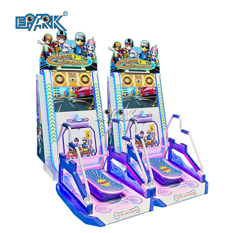 Coin Operated Skateboard Simulator Game Machine Arcade Game