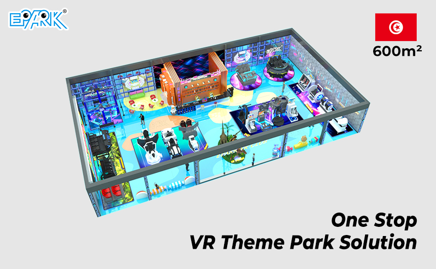 600m² Tunesië VR-themaparkoplossing