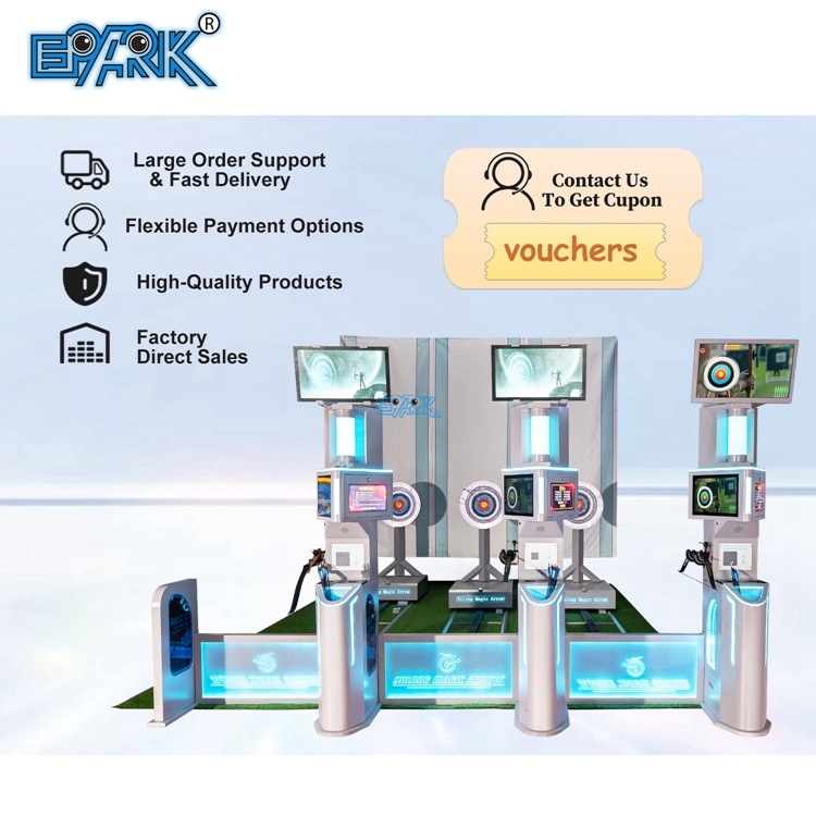 Customize Coin Operated Arcade Electronic Sports Archery Game Machine