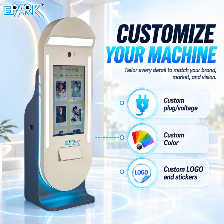 AI Photo Booth Machine for Commercial Entertainment Venues