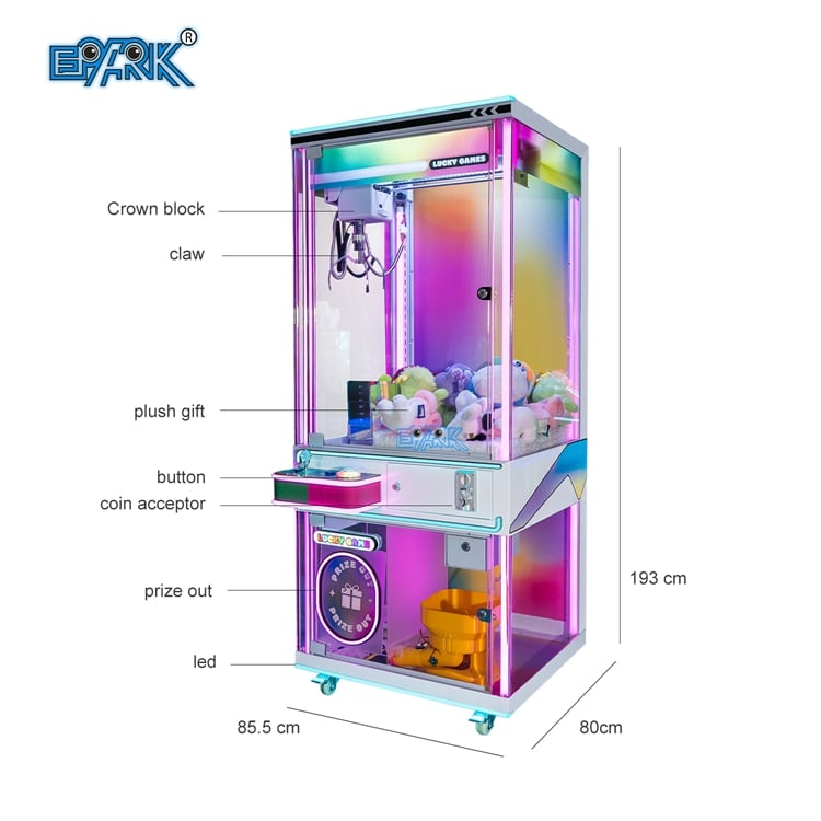 Érmes Arcade Kukac Gép Csapó Kraň Kapó Ajándék Játék Gép