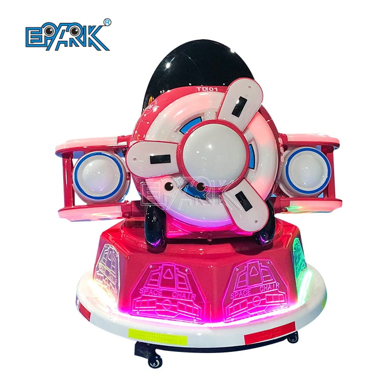 Coin Operated Games Airplane Shape Video Kiddie Rides