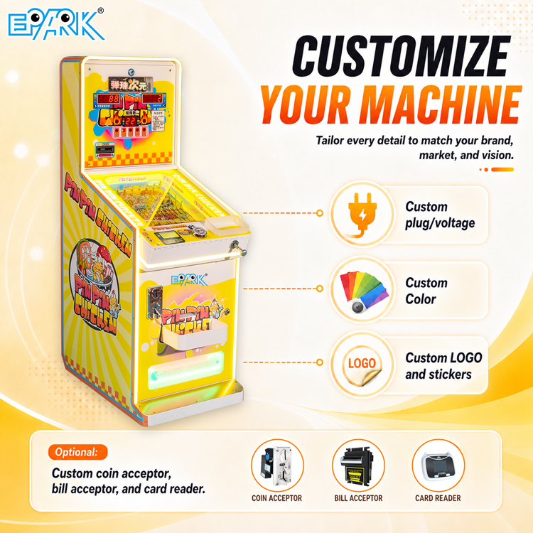 Power Drop Ball Redemption Arcade Game Machine