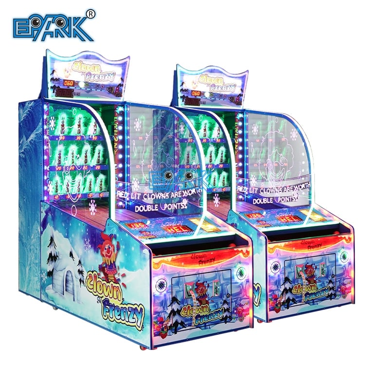Máquina de Juegos de Parque de Atracciones con Pelota para Tirar y Recompensas en Tickets
