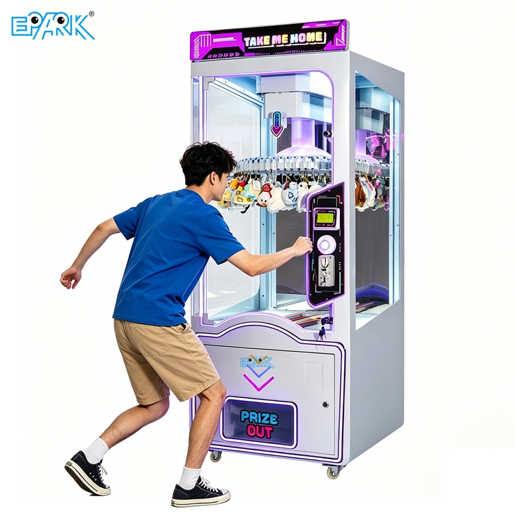 Coin Operated Clip Prize Game Machine for Arcades