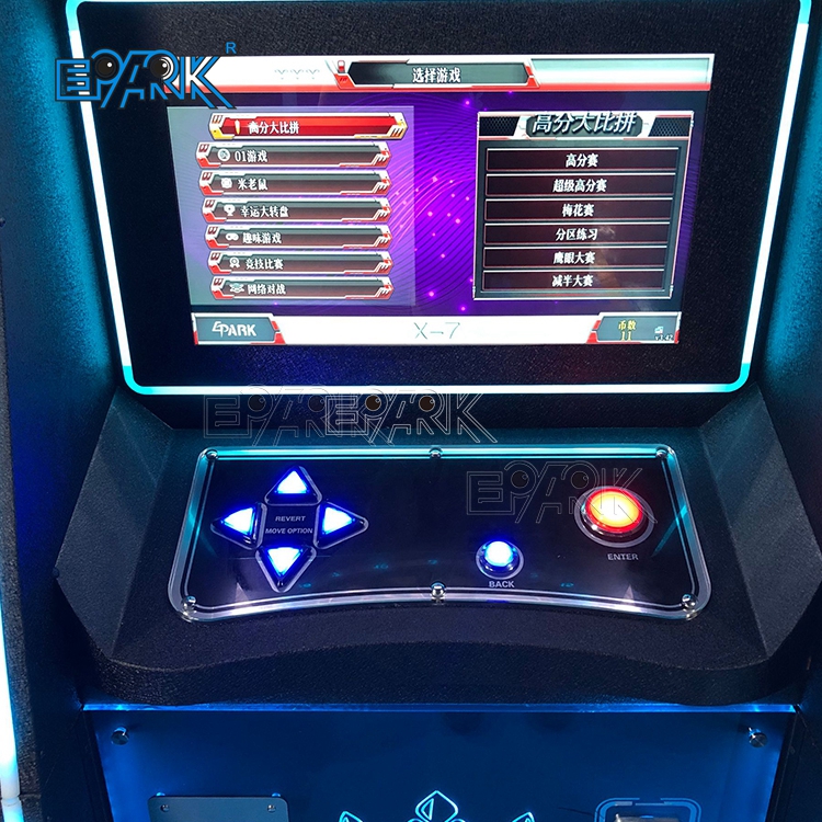 Coin Operated Game Machine Lottery Coin Electronic Dart Machine