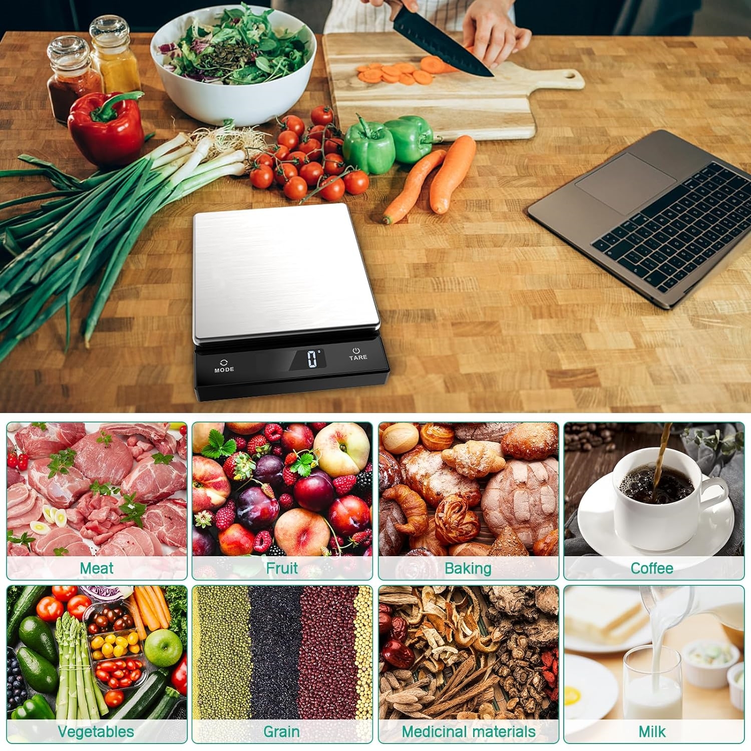Precision Food Weight Scales for Every Kitchen