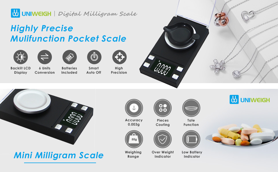 High-Precision Digital Jewelry Weighing Scale for Accurate Measurements
