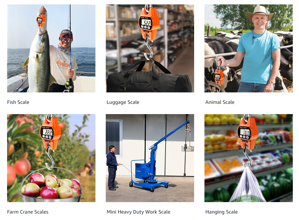 High-Quality Portable Electronic Hook Scale for Every Need