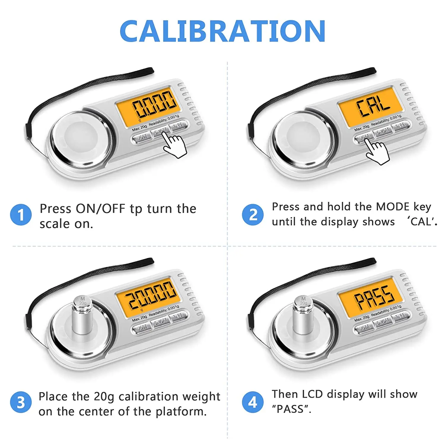 Precision Mini Jewelry Weighing Scale for Accurate Measurements