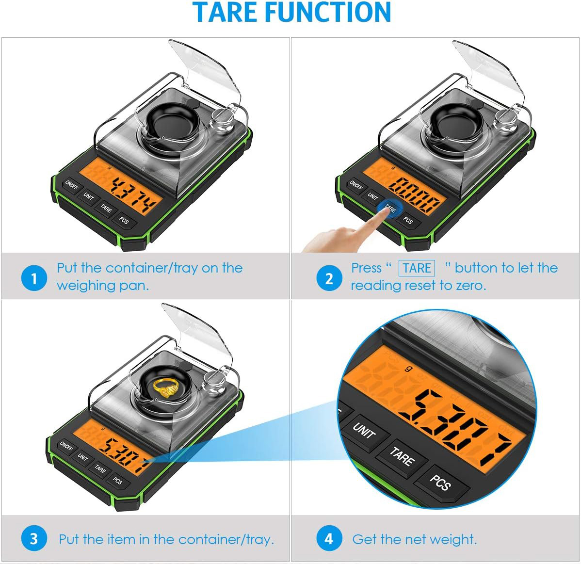 High Precision Weighing