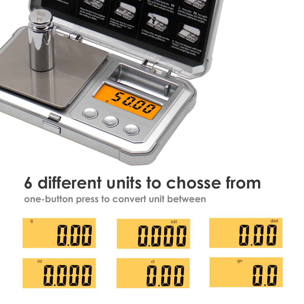 High Accuracy Portable Digital Scale for Precision Weighing Needs