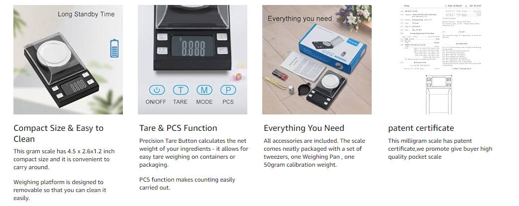 Precision Electronic Jewelry Weighing Scale for Accurate Measurements