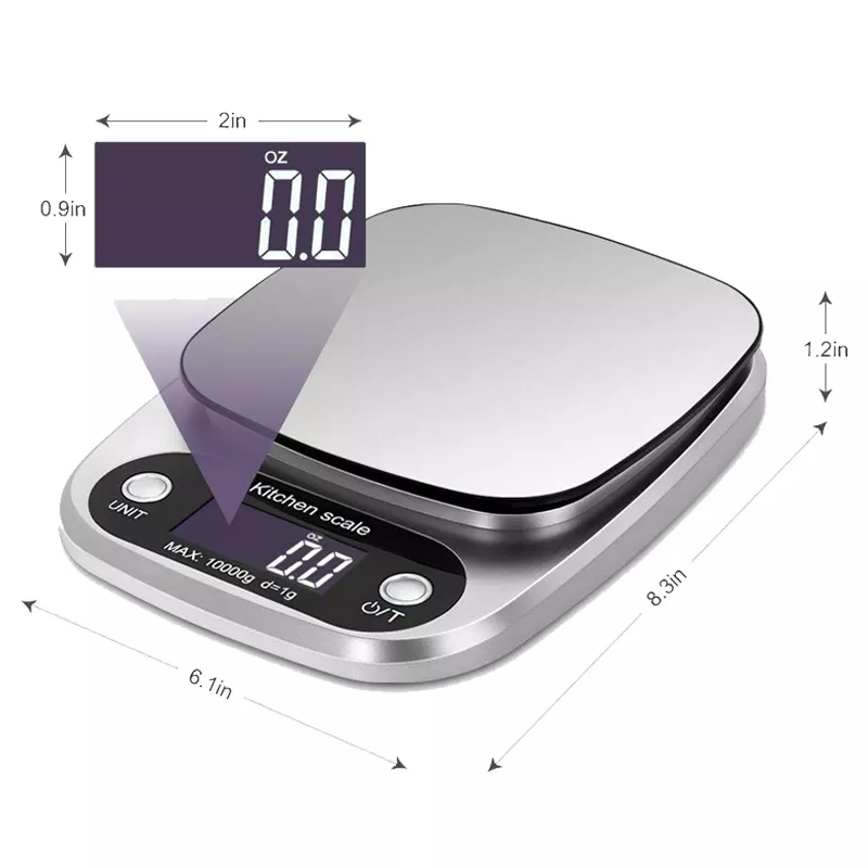 High-Quality Kitchen Scales with Max Weight Capacity