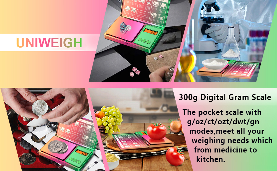 High Precision Electronic Pocket Scale for Accurate Measurements