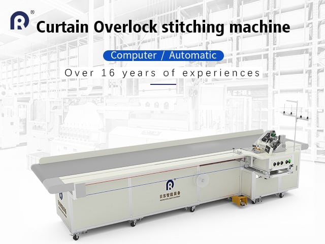 Curtain Overlock Stitching Machine